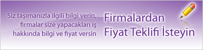 Teklif İsteyin